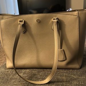 Tory Burch Robinson tote grey